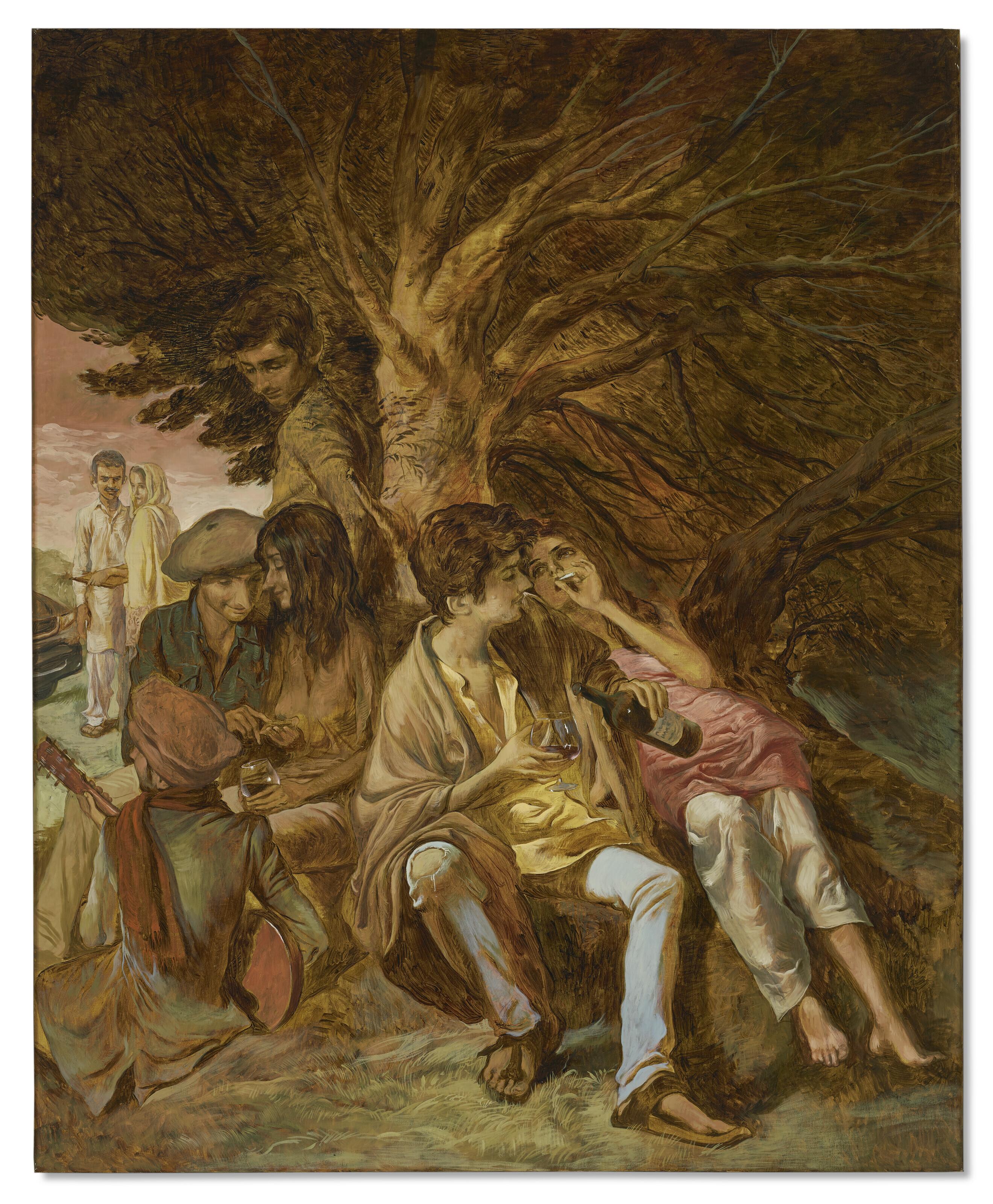 Salman Toor - The Picnic