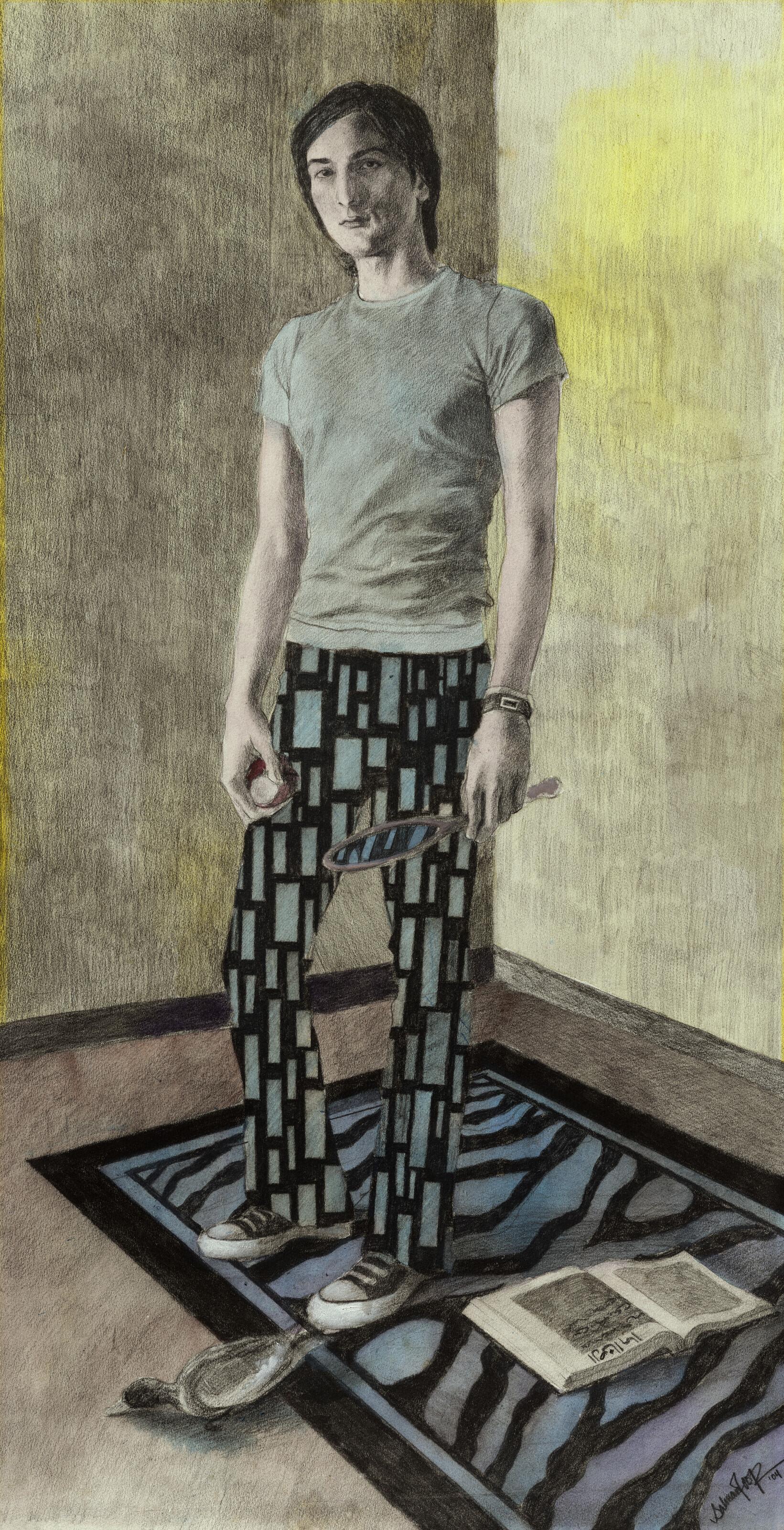 Salman Toor - Untitled (Self Portrait)