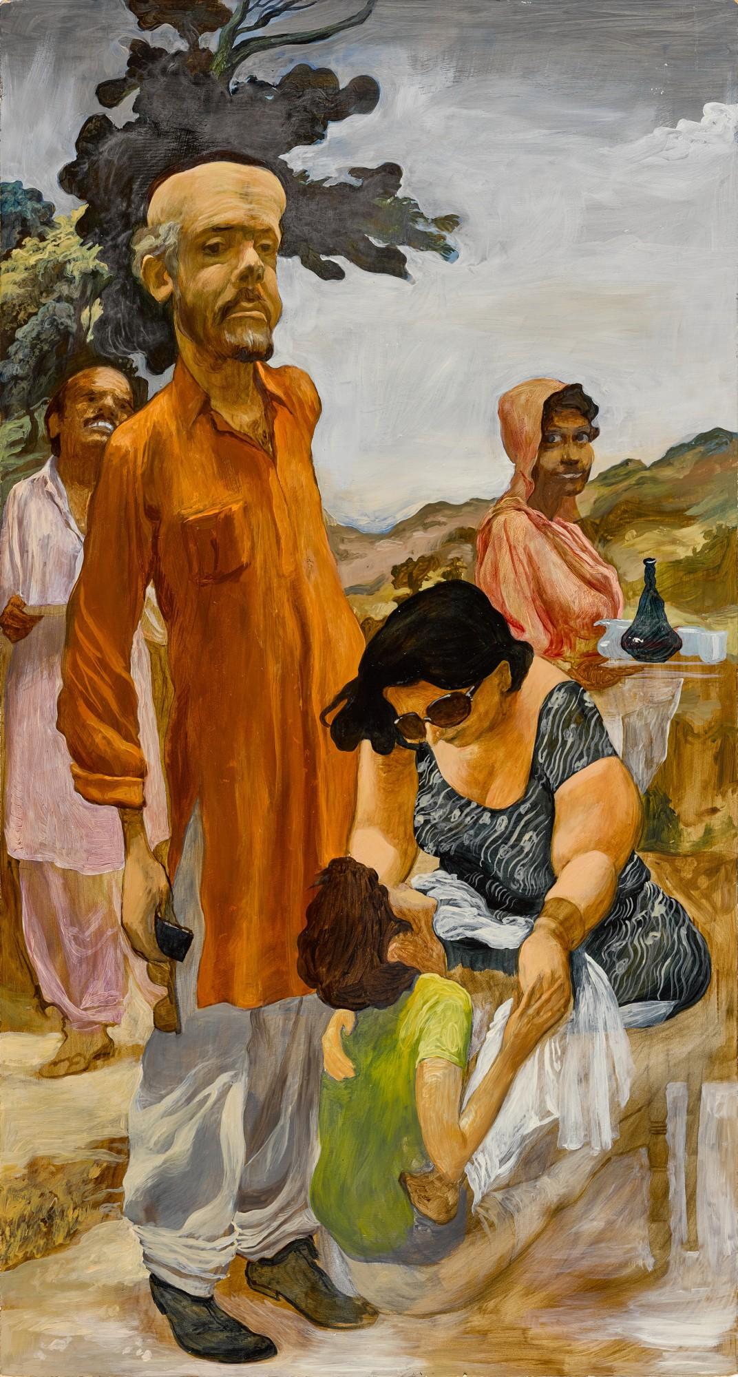 Salman Toor - Upper Middle Class Family