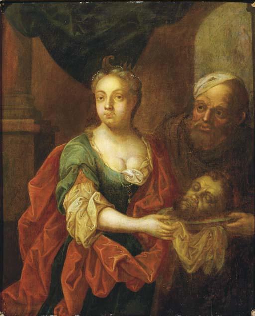 Salome And Herodius With The Head of John The Baptist