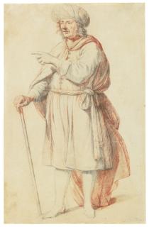 Salomon De Bray - A Man In Oriental Costume