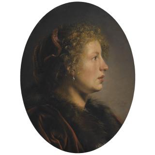 Salomon de Bray - Study Of A Young Woman In Profile