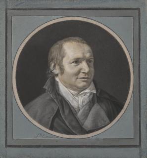 Salomon-Guillaume Counis - Portrait De Femme Au Bonnet; Et Portrait D\'Homme