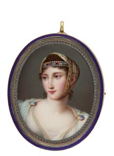 Salomon-Guillaume Counis - Portrait Of Pauline Borghese, Née Bonaparte (1780-1825), Circa 1810