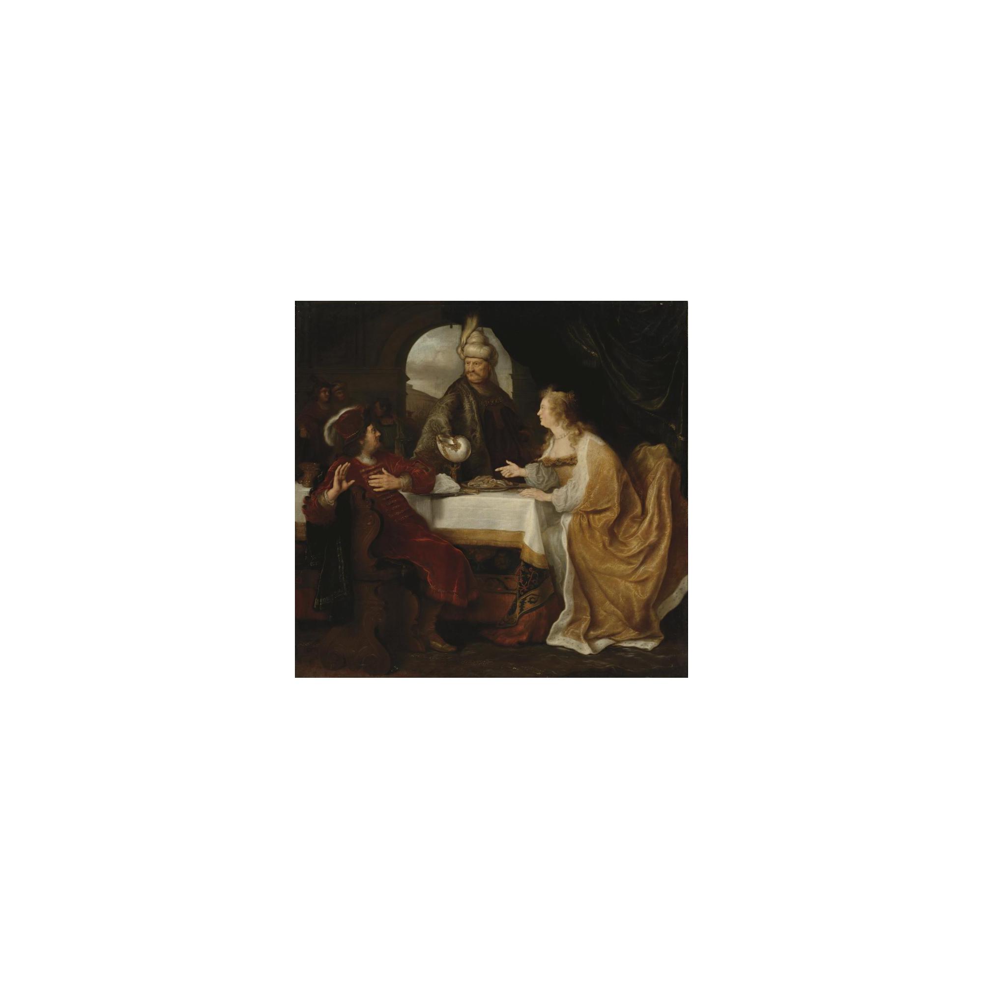 Salomon Koninck - Esther\'S Banquet