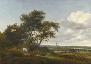 Salomon Van Ruysdael - A View Of Amersfoort