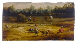 Salomon Van Ruysdael - Peasants harvesting