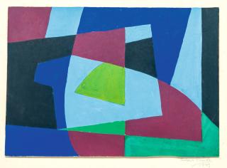 Saloua Raouda Choucair - Rhythmic Composition