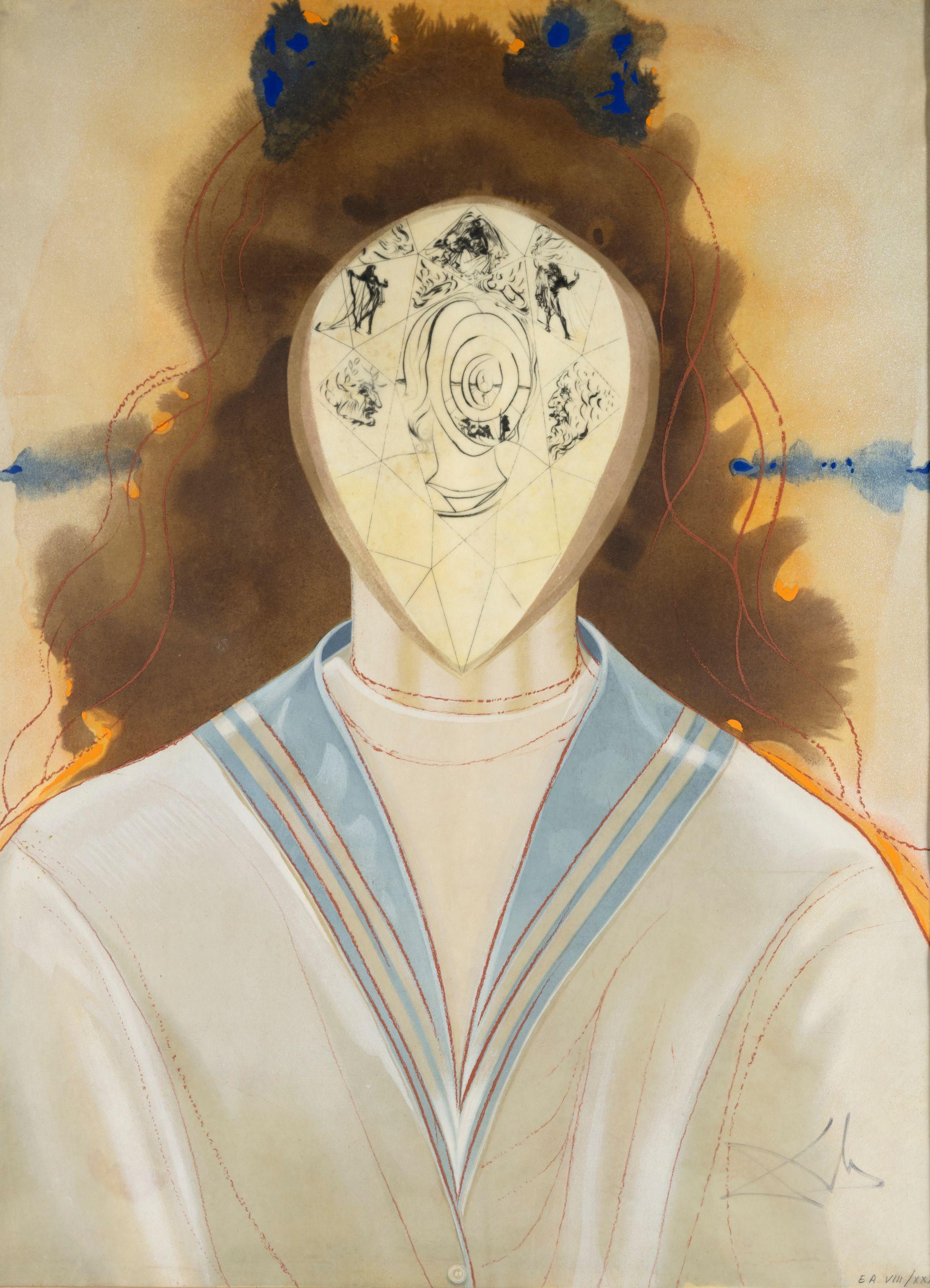 Salvador Dali - Alchimie Des Philosophes, 1976