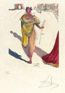 Salvador Dalí - Apollon, from L\'art d\'aimer d\'Ovide