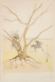 Salvador Dalí - Asher from les 12 tribus d\'Israël, 1973