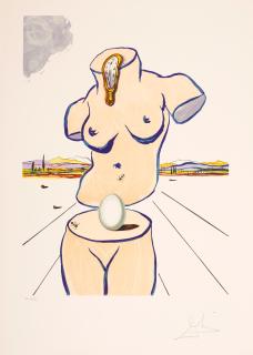 Salvador Dalí - Birth of Venus (Torso)