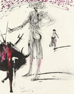 Salvador Dali - Bullfight #4