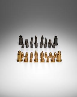 Salvador Dalí - Chess Game Homage to Marcel Duchamp