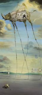 Salvador Dalí - Chevauchée céleste