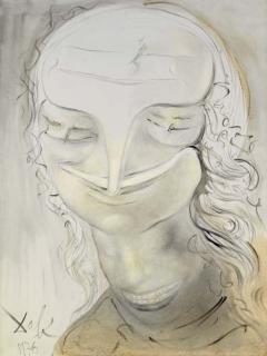 Salvador Dalí - Clown mou en quatre visages