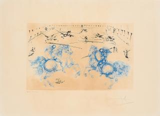 Salvador Dalí - Combat de cavaliers (Aus: \