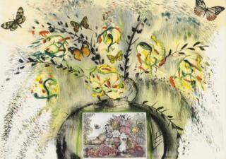 Salvador Dali - Currier & Ives: Three Plates (M. & L. 1345, 1348, and 1350)