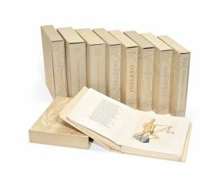 Salvador Dalí - Dante Alighieri, La Divina Commedia, Arti e Scienze, Salani, Verona, 1964 (Michler & Löpsinger 1039-1138)