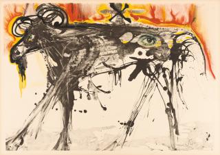 Salvador Dalí - Der Widder, nach Gérard Dou.