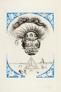 Salvador Dalí - Dix Recettes D\'Immortalite (M. & L. 567-577; F. Pp. 86-87)