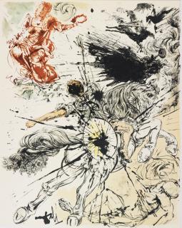 Salvador Dalí - Don Quichotte De La Manche (M./L. 1001-1012; F. 57-1)