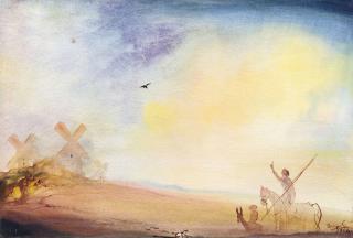 Salvador Dalí - Don Quichotte
