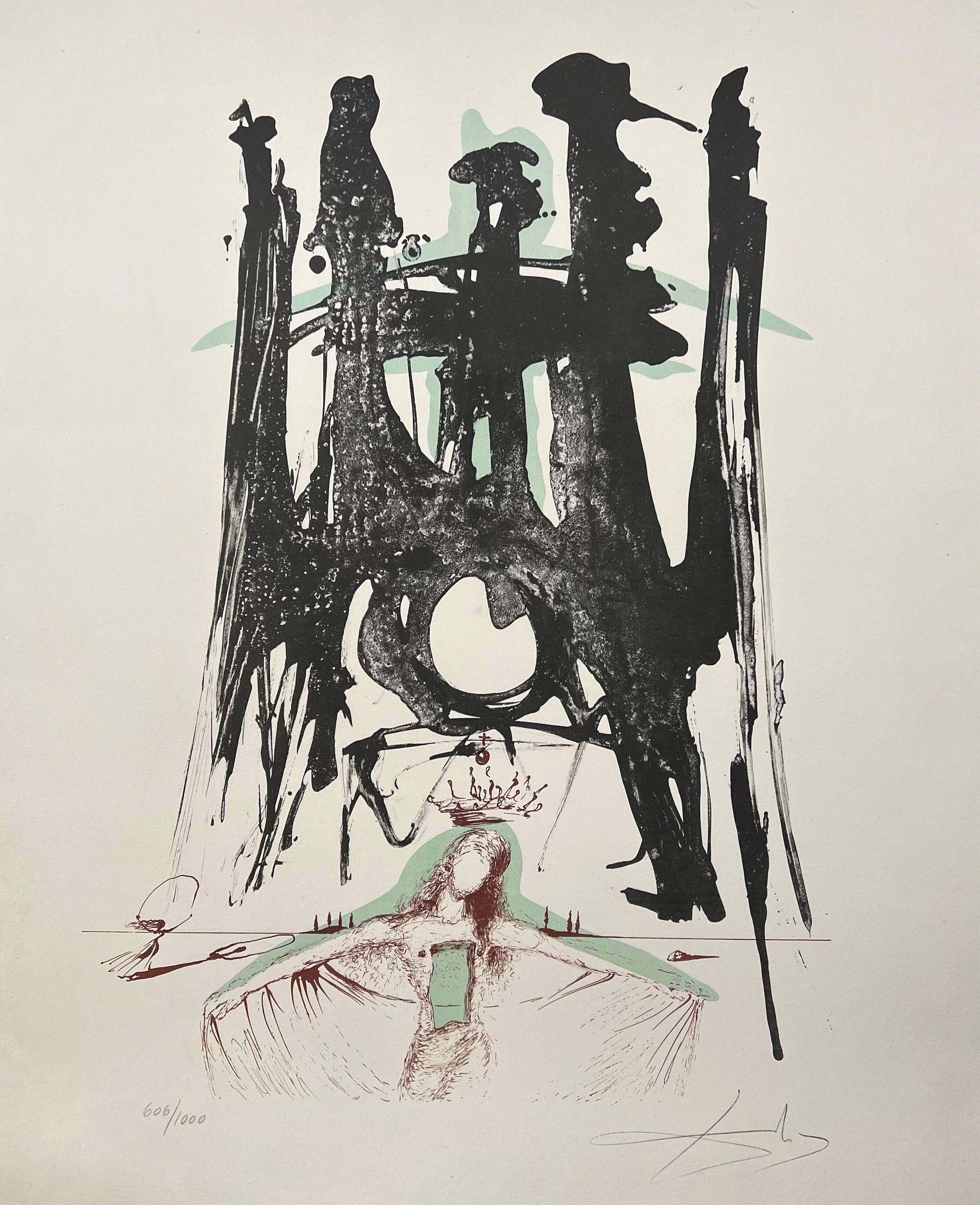 Salvador Dali - El Templo De La Sagrada Familia, 1971
