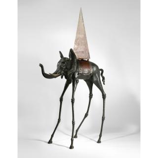 Salvador Dalí - Éléphant Dalinien Ou Éléphant Spatial