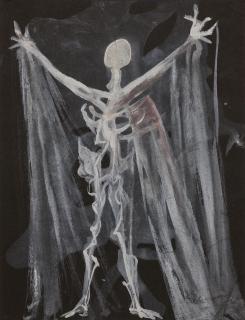 Salvador Dalí - Etude de spectre pour la pièce de théâtre de José Zorrilla y Moral