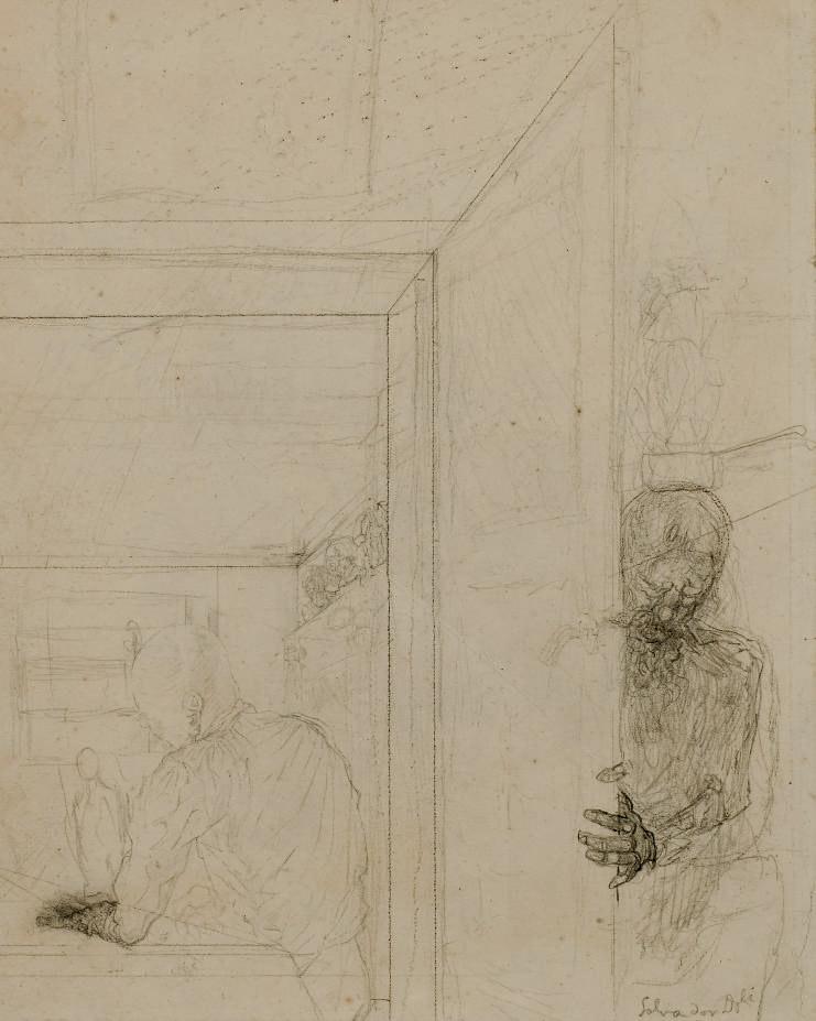 Salvador Dali - Etude pour \