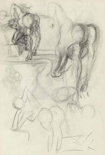 Salvador Dali - Etude Pour \