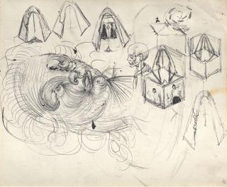 Salvador Dalí - Études pour \