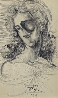 Salvador Dalí - Figure Anthropomorphe