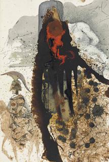 Salvador Dalí - Flagellation à la colonne (John 19 & Mark 15)