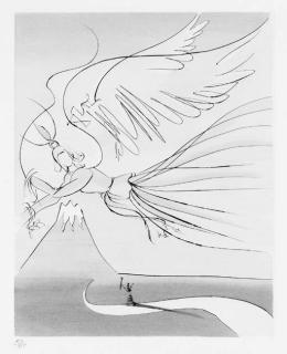 Salvador Dali - Japanese Fairy Tales, Stockholm, Gerschman, 1974 (M. & L. 742-51)