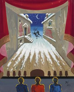 Salvador Dalí - La Crime (Marquis De Sade)