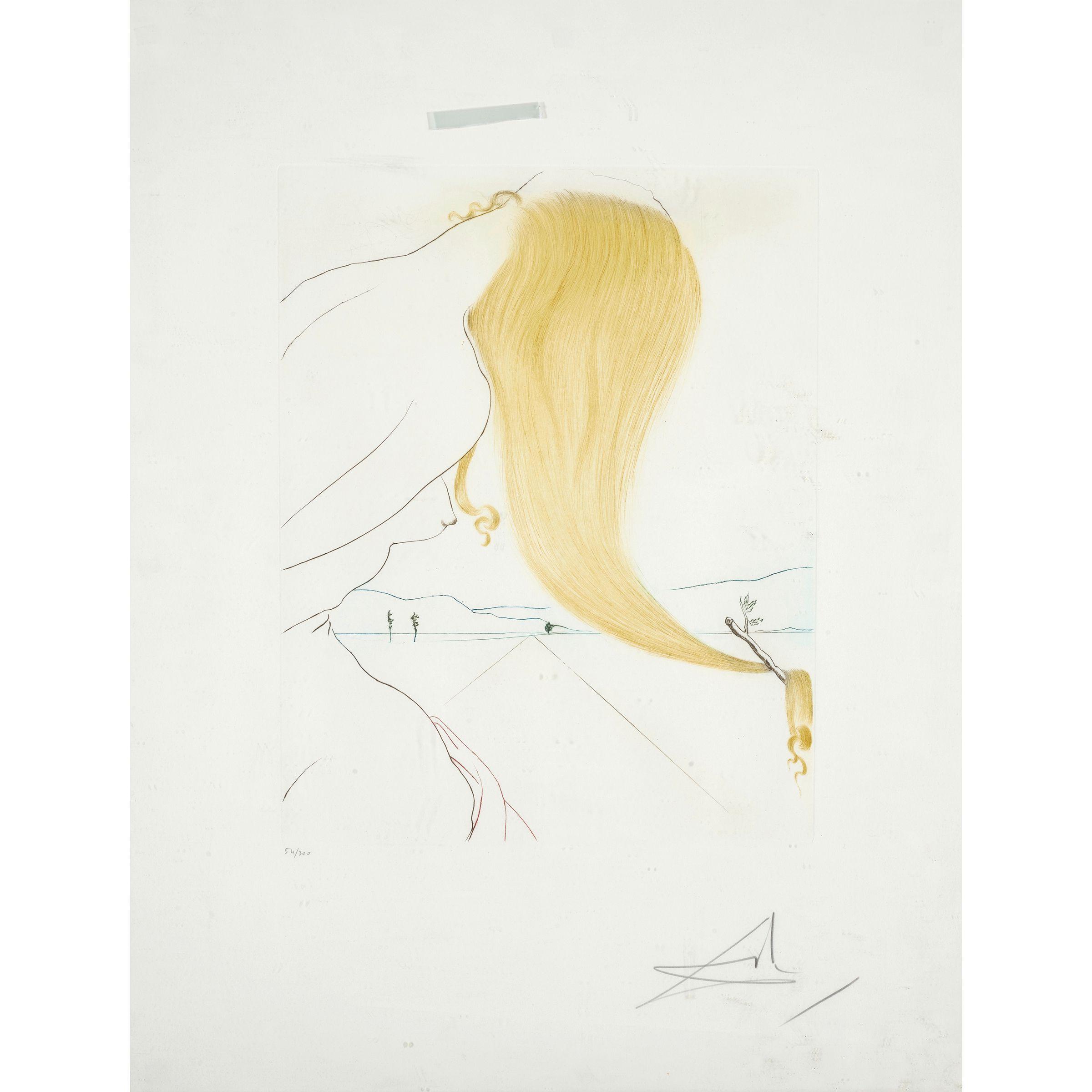 Salvador Dalí - La toison d\'or (The Golden Fleece), from Aranella