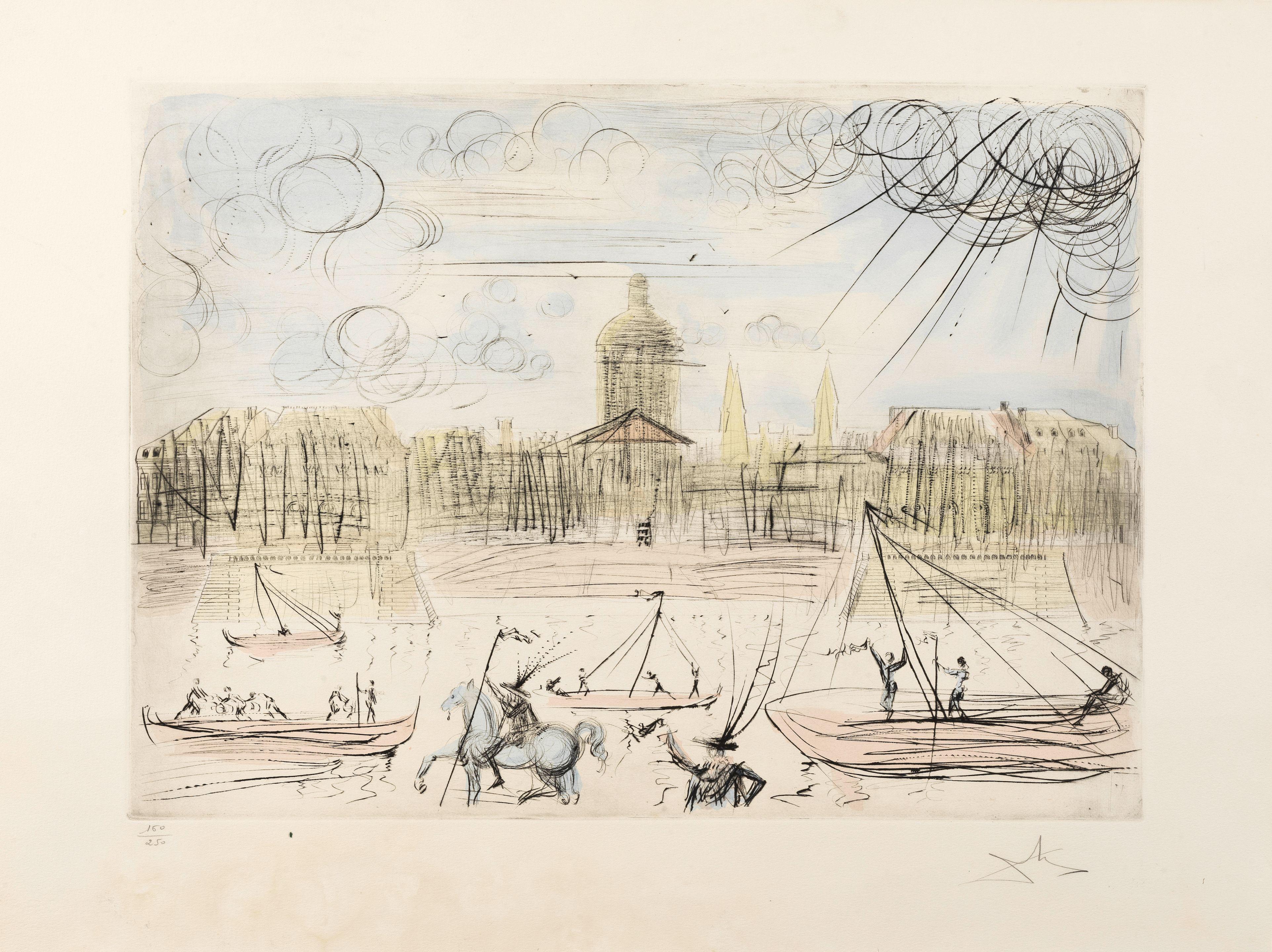 Salvador Dali - L\'Academie De Paris, 1971