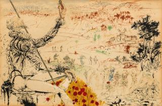 Salvador Dalí - L\'age d\'or from Don Quichotte de la Mancha