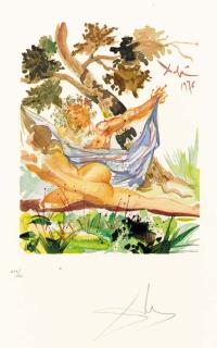 Salvador Dali - L\'Art d\'aimer d\'Ovide, Paris, Centre Culturel, 1978 (M. & L. 933, 1525-38)