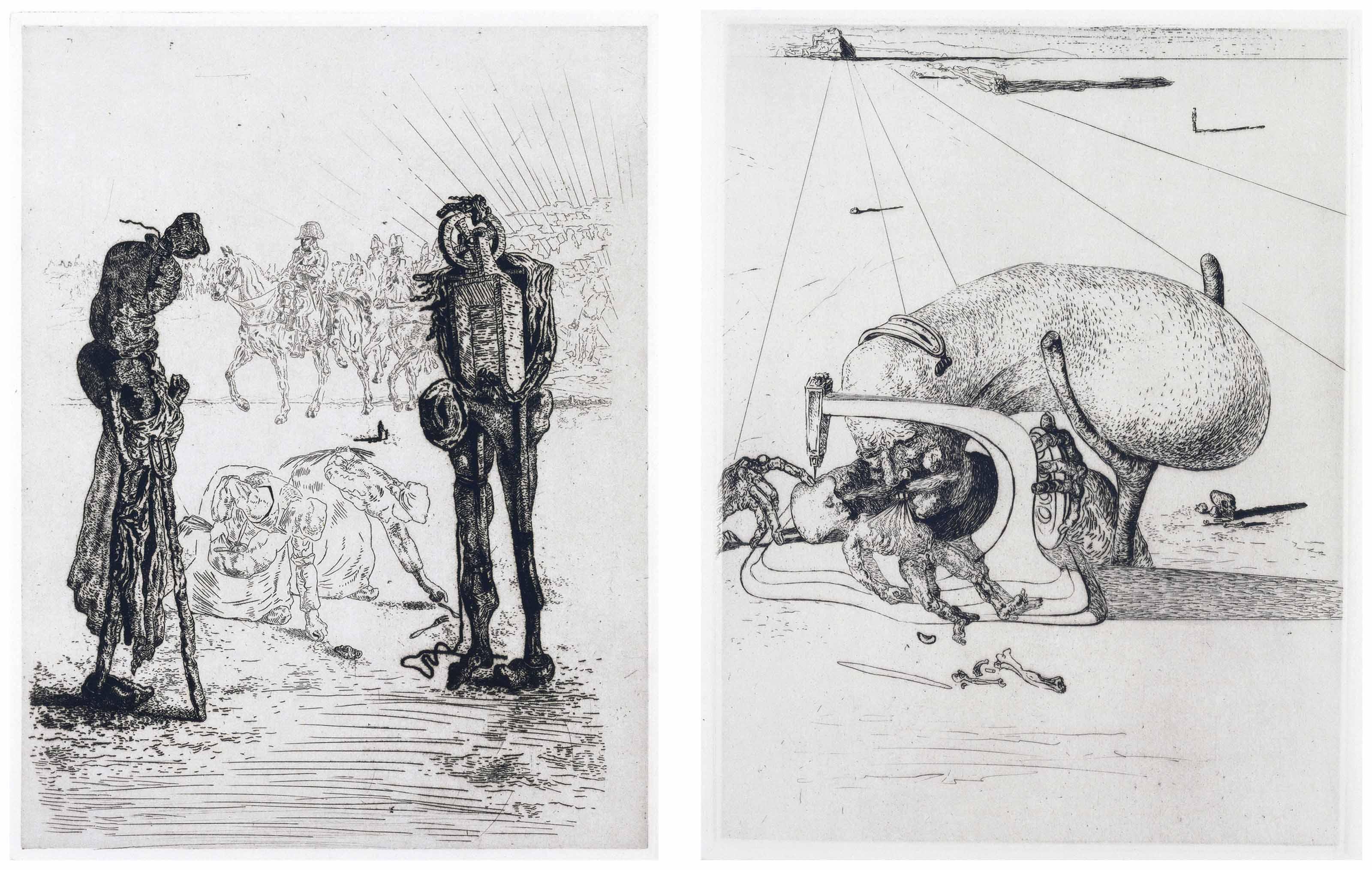 Salvador Dali - Lautréamont, Les Chants de Maldoror, Albert Skira, Paris, 1934