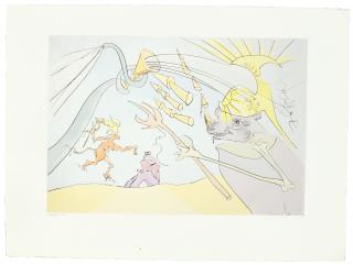 Salvador Dalí - Le Bestiaire De La Fontaine Dalinisé (M. & L. 653-664; F. Pp. 92-93)