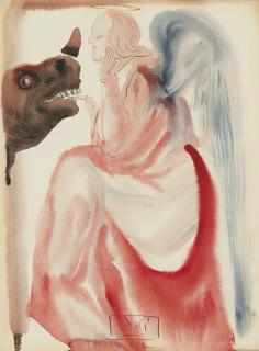 Salvador Dalí - Le Ciel De Mercure – Divine Comedy: Paradise, Canto 6 (Paradiso)