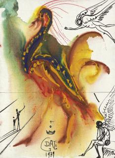 Salvador Dali - Le gran pavon