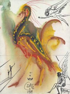 Salvador Dali - Le gran pavon