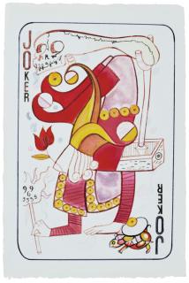 Salvador Dalí - Le Joker, Illustration Pour Un Jeu De Cartes Édité Par Puiforcat