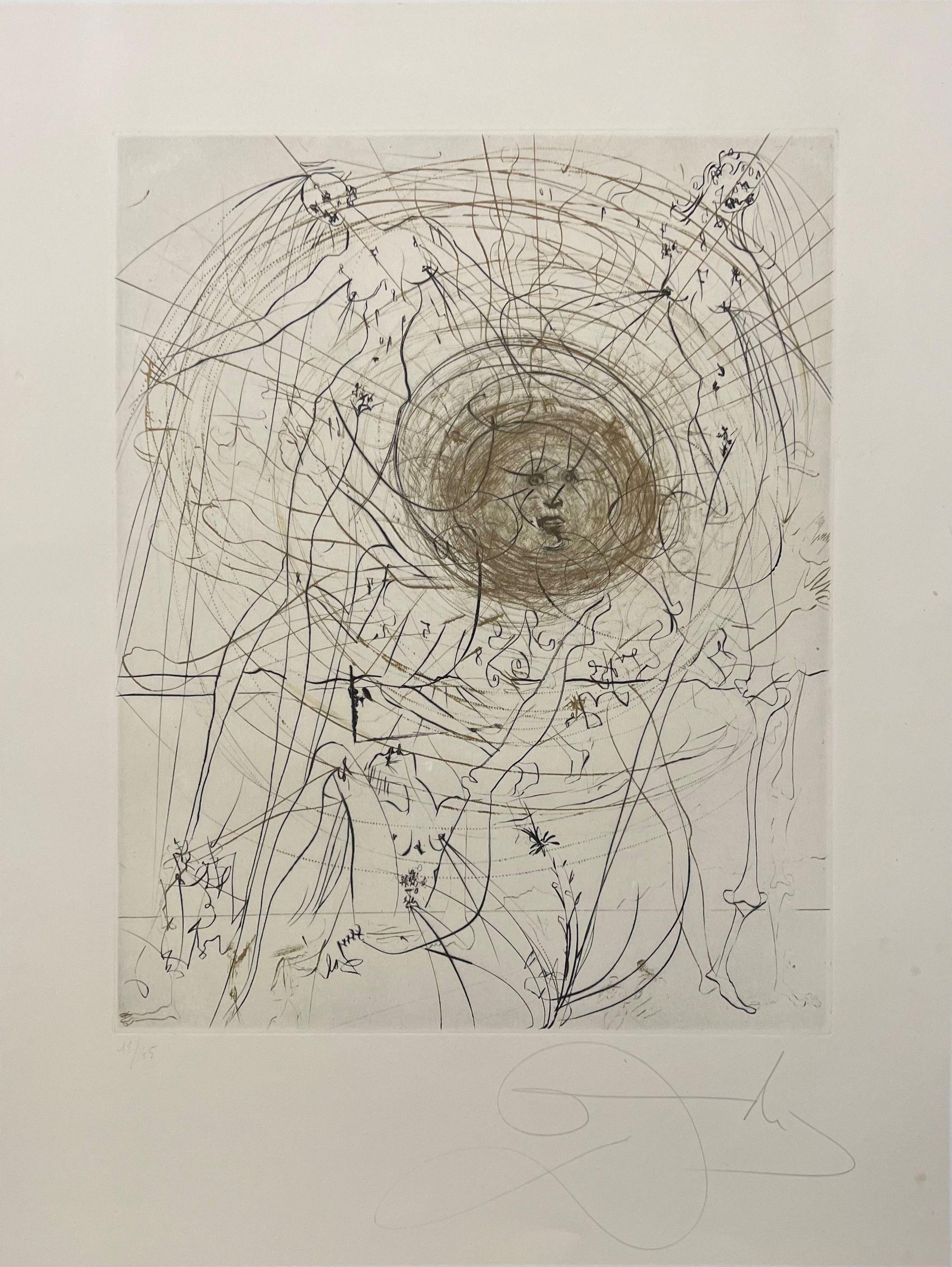 Salvador Dali - Le Soleil, 1969-1970