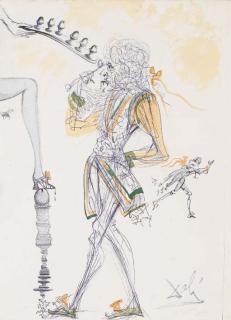 Salvador Dalí - Le Voyeur