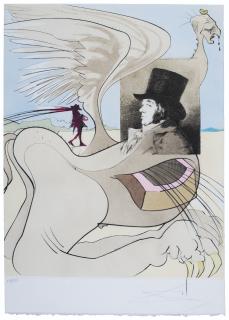 Salvador Dali - Les Caprices de Goya de Salvador Dalí, Geneva, Berggruen/Editions Graphiques Internationales, 1977